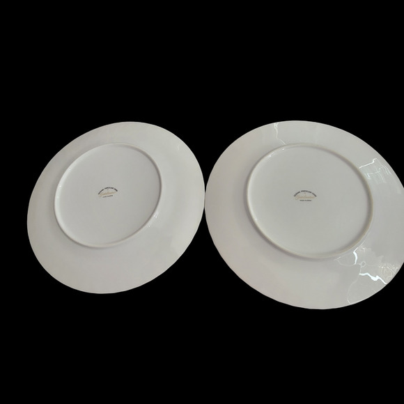 Gold Standard Dinner Plates Quality Porcelain China Made in Japan MCM Set of 2 - Picture 8 of 9